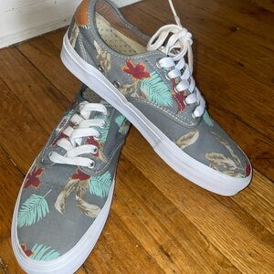 Vans China Ferguson Pro Sydney Aloha grey Floral Sneakers men’s 7 woman’s 8.5